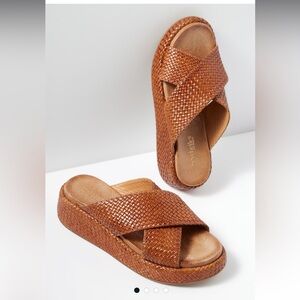 NIB Seychelles Key West  tan leather sandal 8.5 $139